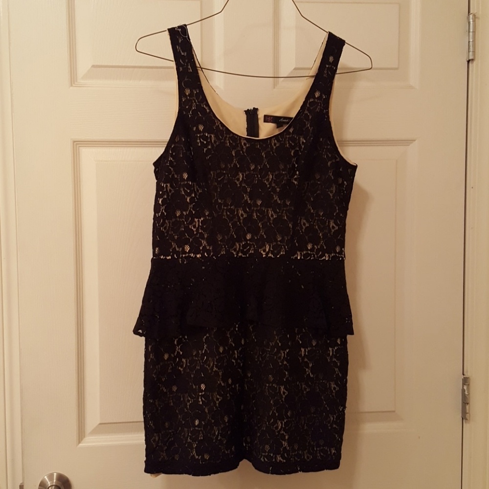 Black/Nude Dress